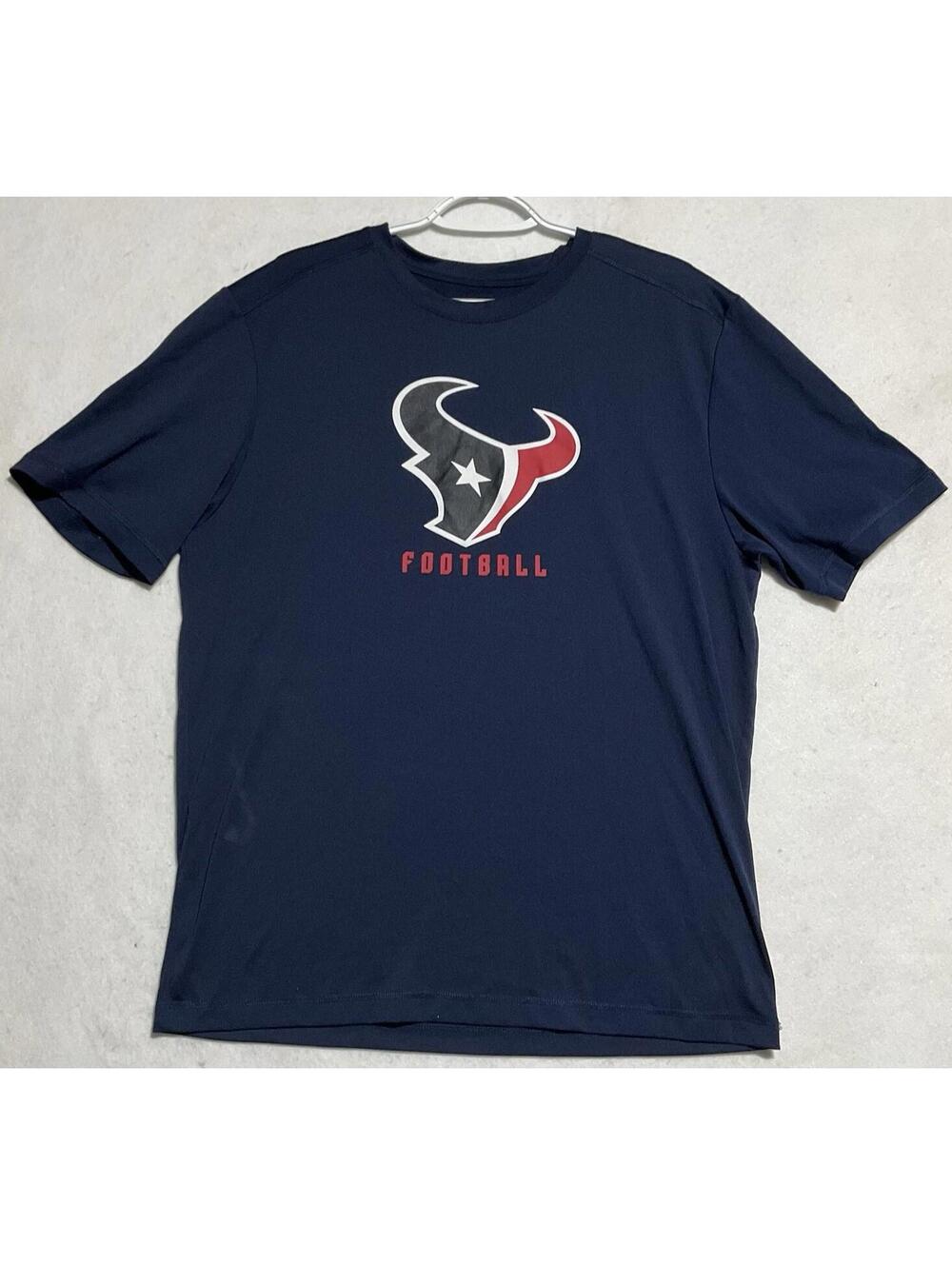 Houston Texans Football Team Apparel NFL TX3 Cool Shirt XL Blue Casual Men’s